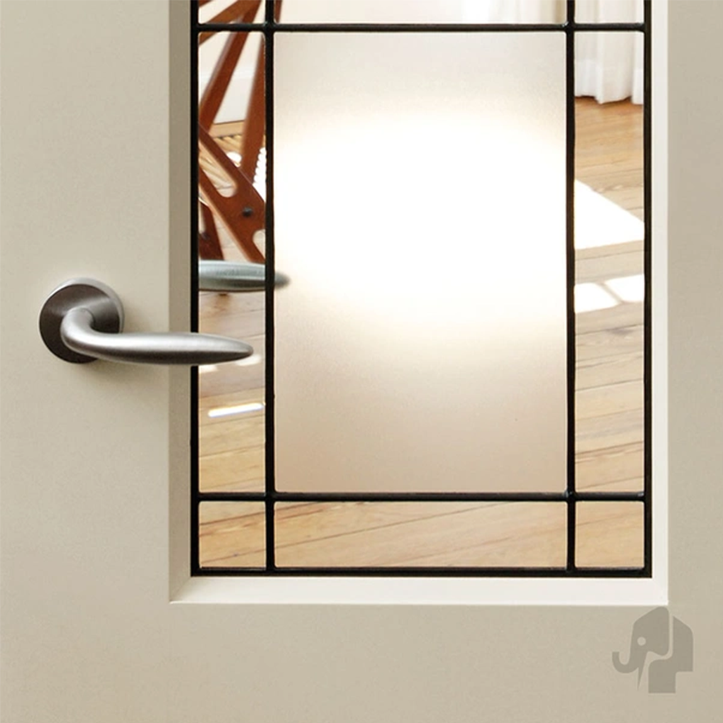 Binnendeur Austria Colour Lux Plus Brest met geplaatst Glas-in-lood Verona